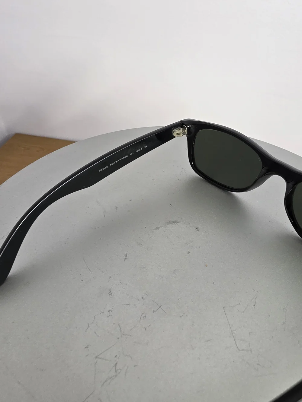 Ray-Ban Rectangle Sunglasses Black Full Rim Frames